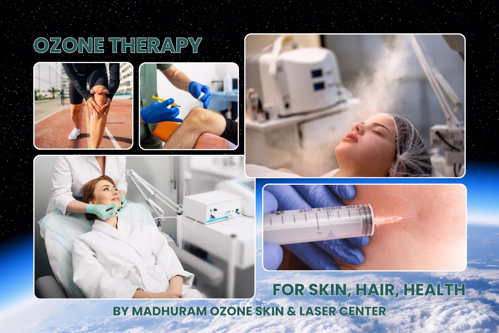 Ozone Therapy for Skin Hair and Health by Madhuram Ozone